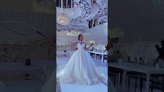 Exquisite gown😘 viralvideo wedding [upl. by Lombardo859]