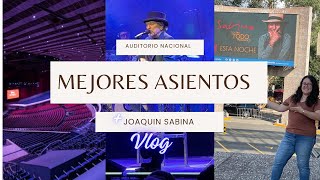 Mejor asiento del Auditorio Nacional CDMX 😱  Joaquín Sabina Contra todo pronóstico tour💕 [upl. by Molli909]