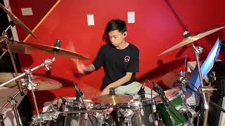 Whiplash Caravan Drum Cover [upl. by Ahsyak796]