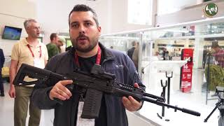 Kalashnikov AK200 series assault rifles and AM17 compact assault rifle Army2018 [upl. by Parker]