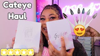 Nail Supply Haul GELLEN Cateye Gel Polish [upl. by Ecirtnom]