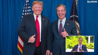 Nigel Farage UK needs to roll out red carpet for Trump to mend UKUS relations  ITV News [upl. by Hutton]