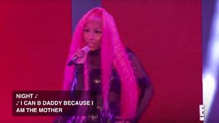 check description NICKI MINAJ AND TYGA LIVE 2018 PEOPLES CHOICE AWARDS PCA PERFORMANCE [upl. by Aesoh]