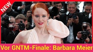 Vor GNTMFinale Barbara Meier denkt an ihren Sieg zurück [upl. by Annemarie791]