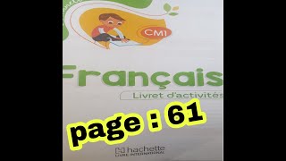 citronnelle CM1livret dactivités page61 [upl. by Alleunamme]