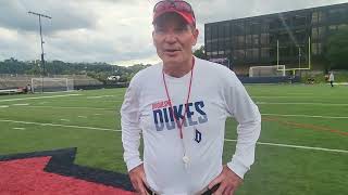 Duquesne Football Coach Jerry Schmitt [upl. by Ociram]