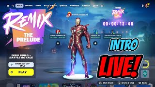 REMIX LIVE EVENT  LIVE REACTION INTRO  Fortnite C5S4  TMZ [upl. by Cecil]