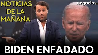 NOTICIAS DE LA MAÑANA  Biden se enfada con la CPI vacío de poder en Irán tensión en Arabia Saudí [upl. by Otrevlig463]