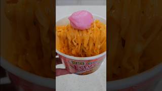 🇰🇷CVS Food l Samyang Rosé Buldak Stirfried Noodles with Korean traditional rice cake l asmr [upl. by Brookes]