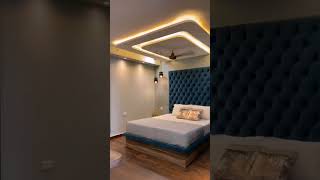 Latest bedroom ceiling design 2024 interiordesign ceilingdesign home viralvideo ytshorts [upl. by Arobed]