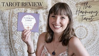 THE HARMONY TAROT by Harmony Nice with Artwork by Laura Shelley  Review amp Flip Through [upl. by Arlee962]