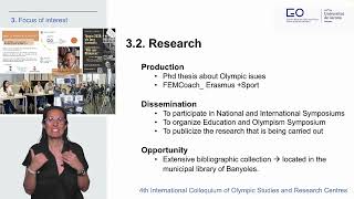 CEEFCEO University of Girona presents at the International Olympic Studies Meeting in Besançon [upl. by Gebler]