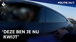 60 kmu te hard rijden in een Lamborghini  POLITIE 247 [upl. by Phillie]