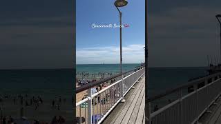 Bournemouth beach 🏝️ ukbeach [upl. by Airamana197]