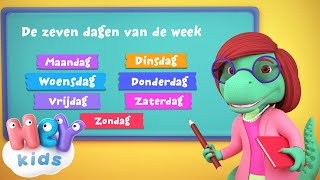 Zeven Dagen Van De Week liedje  HeyKids  Kinderfilmpjes Nederlands [upl. by Gnoh]