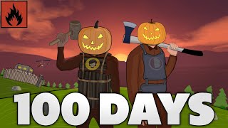 We Survived 100 Days in Oxide  Oxide Survival Island [upl. by Awuhsoj]