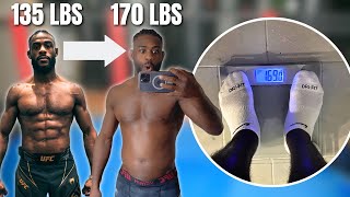 Aljamain Sterling Shows How He Gains 35 POUNDS POST FIGHT [upl. by Ocirred541]