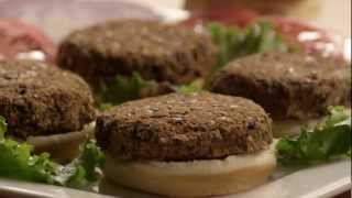 How to Make Black Bean Veggie Burgers  Allrecipescom [upl. by Haldis]