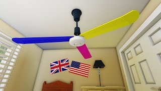 Incredible Vintage Ceiling Fan Design Completion [upl. by Assirat839]