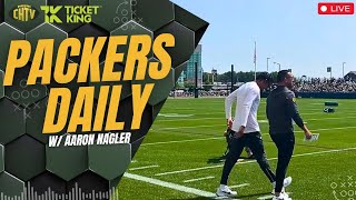 PackersDaily Training camp kicks off [upl. by Novihc]