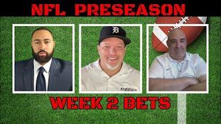 NFL Week 2 Preseason Picks for Saturday 817  Picks And Parlays [upl. by Hewart]