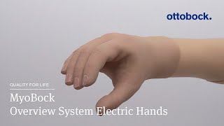 MyoBock  Overview System Electric Hands [upl. by Tally]