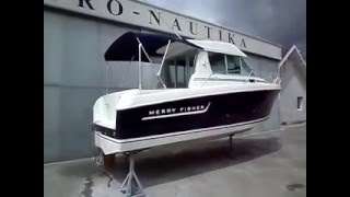 Jeanneau Merry Fisher 750 diesel for sale by Pronautika [upl. by Arraet]