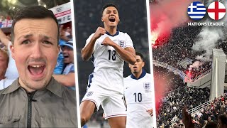 The Moment England SPOIL The Greek Party in Athens [upl. by Adorl]