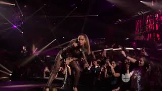 Anitta J Balvin Jeon  Machika Live at Premio Lo Nuestro 2018 HD [upl. by Corine]