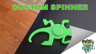 DIY Custom Gecko Fidget Spinner [upl. by Cathe]