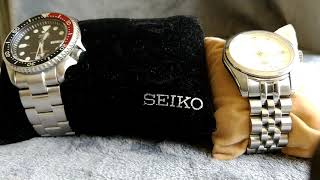 Strapcode Super Oyster amp Angus Jubilee on SEIKO SKX009 SKX013 amp SARB035 [upl. by Kirred]