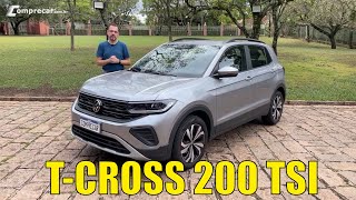 Avaliação Volkswagen TCross 200 TSI 2025  Versão do custobenefício [upl. by Yaned]