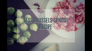 BEST BRUSSELS SPROUT RECIPE  CHRISTMAS COOKING  KERRY WHELPDALE [upl. by Annayoj]