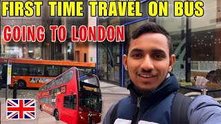 First Time Travel On Uk🇬🇧 BusGoing To LondonKaleem VlogsUk Life [upl. by Roice547]