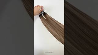 Blonde Beige Hair Transformation Extensions That Blend Seamlessly hairtok balayage [upl. by Aihsekat]