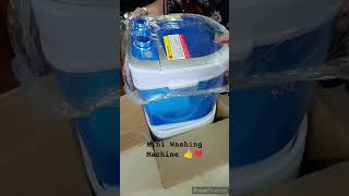 3kg Mini Washing Machine ❤ BhaviAnkurArora short miniwashingmachine viral clothing jammu [upl. by Fanchie]