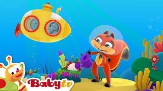 Buraco no Meio do Mar  Canções amp Rimas  BabyTV Português [upl. by Farnsworth]