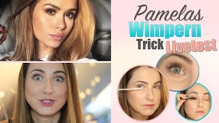 Wimpern wie Pamela Reif I Traumwimpern mit diesem einfachen Trick [upl. by Livy]