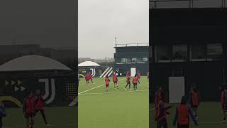 Lallenamento della Juventus WOMEN alla vigila della Champions League juve champions women [upl. by Kcirdez]