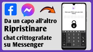 Come creare un PIN in Messenger  Reimposta il codice PIN della chat crittografata endtoend [upl. by Ahsaya]