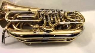 Wessex BBflat Tornistertuba Demonstration [upl. by Notsecnirp649]