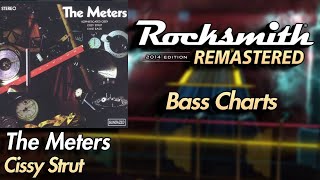 The Meters  Cissy Strut  Rocksmith® 2014 Edition  Bass Chart [upl. by Eiramnerual]