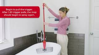 How to unclog the OCedar ProMist MAX Microfiber Spray Mop [upl. by Vevay864]