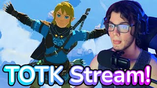 Zelda TOTK IS OUT You Can Build Anything TOTK Livestream 2 [upl. by Nisa]