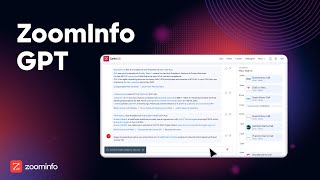 ZoomInfo To Integrate GPT Into Its GotoMarket Platform [upl. by Betsey]