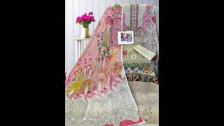 FIRDOUS DIGITAL PRINTED LAWN SUITS WITH DIGITAL PRINTED LAWN DUPATTA CONTACT63972989397417860199 [upl. by Aeynod]