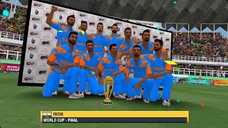 wcc2 update 2018 world cup final match gameplay India VS Australia [upl. by Bronson]