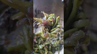 GREEN BEANS Recipe  Mezhukkupuratti shortsfeed shorts cooking homemade [upl. by Naxor183]