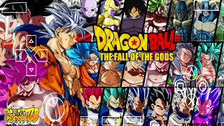 🤩INCRÍVEL DBZ TENKAICHI FALL OF THE GODS TAG TEAM  ISO DBZ Tenkaichi Tag Team 2024 [upl. by Peednus]