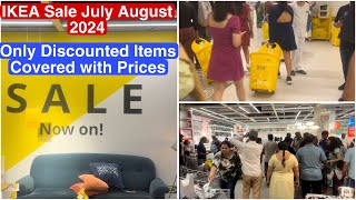 IKEA SALE JULY  AUG 2024  4K VIDEO  DISCOUNTED ITEMS ONLY WITH PRICES  ikeafurniture viral [upl. by Quintessa205]